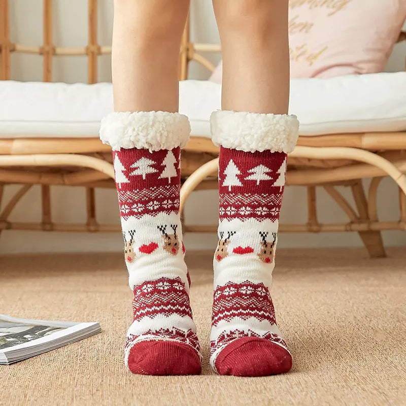 FINAL SALE!!! Christmas Floor Socks for Adults - Non-Slip Slippers FINAL SALE!!!
