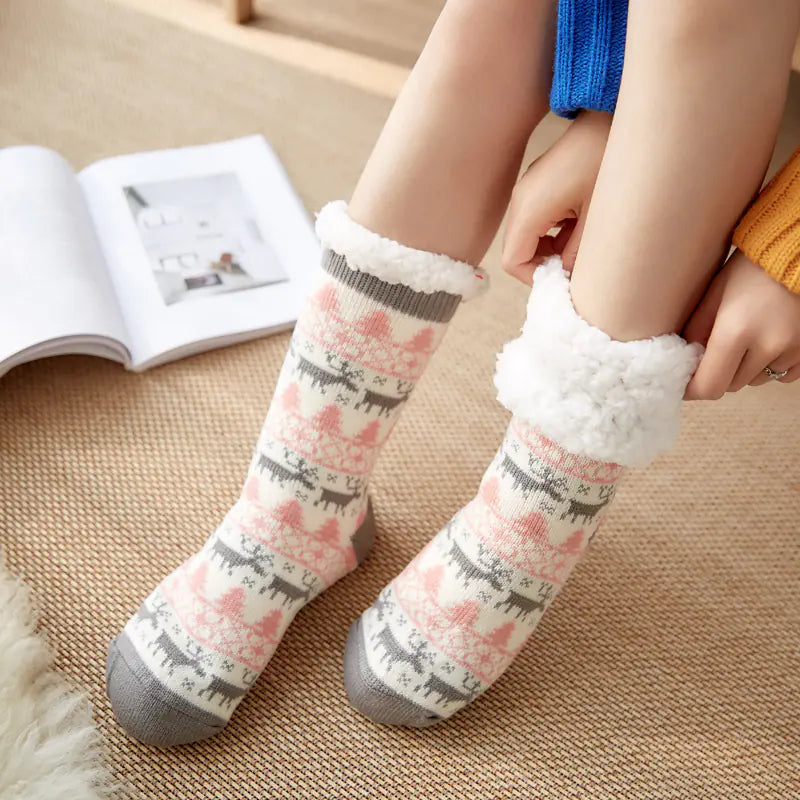 FINAL SALE!!! Christmas Floor Socks for Adults - Non-Slip Slippers FINAL SALE!!!