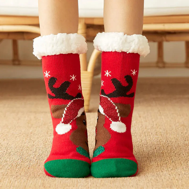 FINAL SALE!!! Christmas Floor Socks for Adults - Non-Slip Slippers FINAL SALE!!!