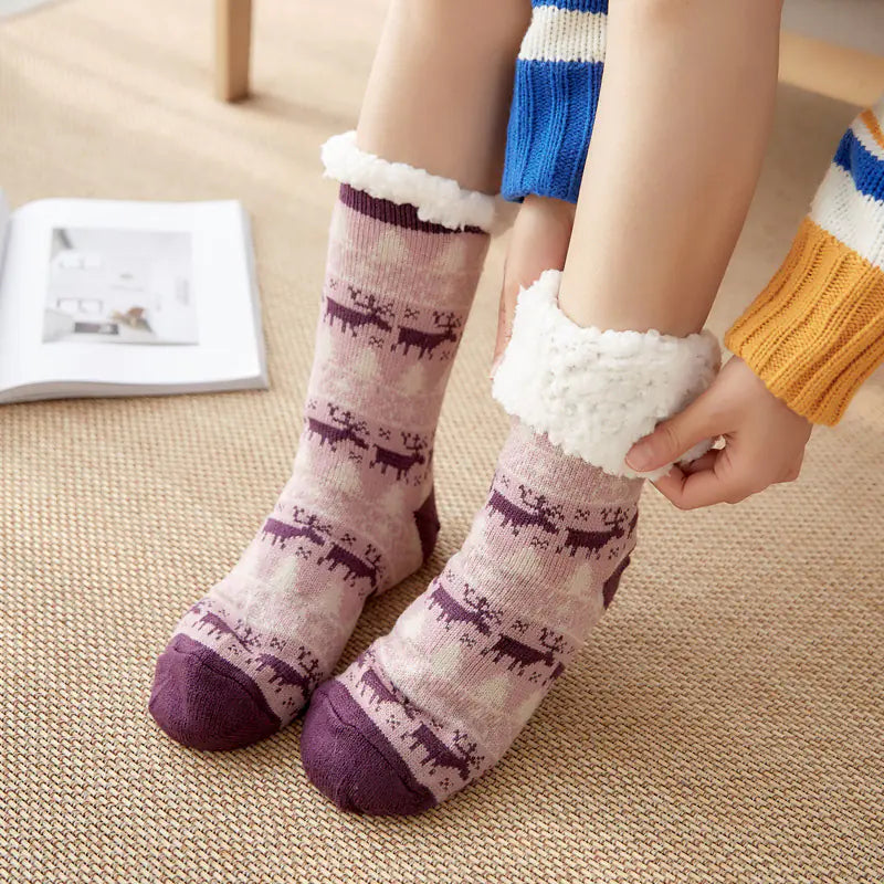 FINAL SALE!!! Christmas Floor Socks for Adults - Non-Slip Slippers FINAL SALE!!!
