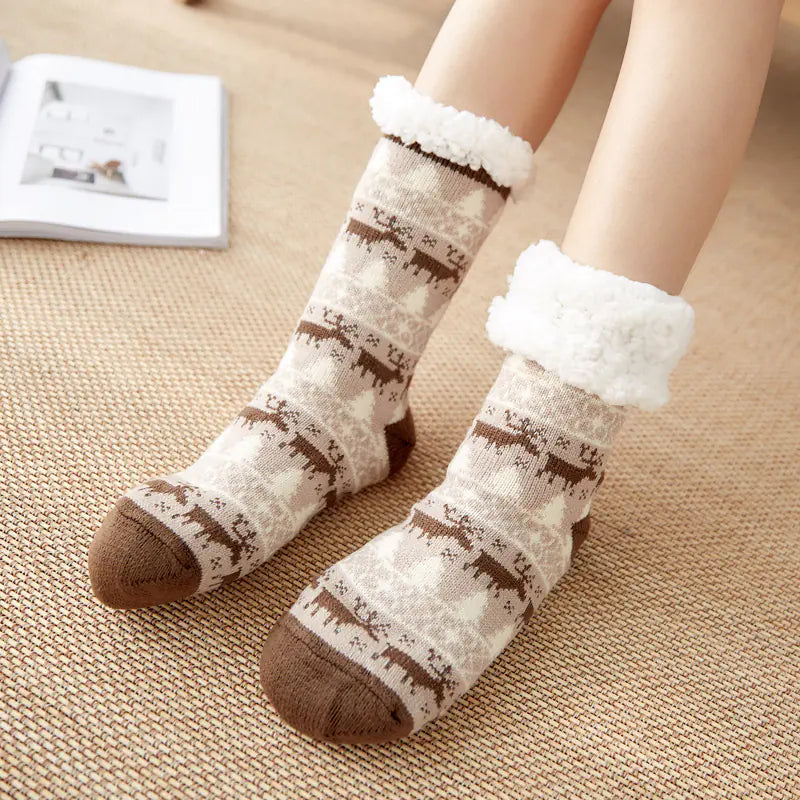 FINAL SALE!!! Christmas Floor Socks for Adults - Non-Slip Slippers FINAL SALE!!!