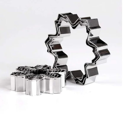 Snowflake Cookie Cutter Set - 9 Piece Molds