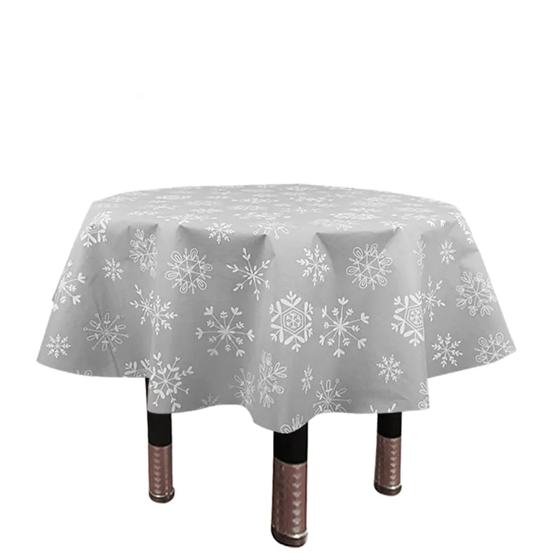 Waterproof PEVA/EVA Tablecloth with Embossed Edges