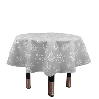 Waterproof PEVA/EVA Tablecloth with Embossed Edges