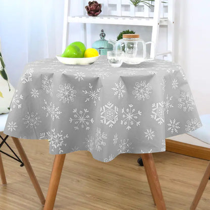 Waterproof PEVA/EVA Tablecloth with Embossed Edges