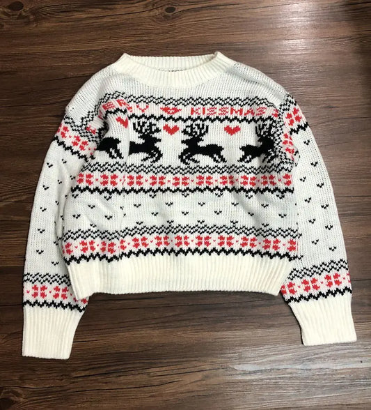 Knit Sweater, Christmas Sweater, Wool Sweater