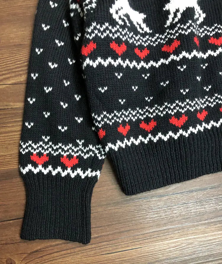 Knit Sweater, Christmas Sweater, Wool Sweater