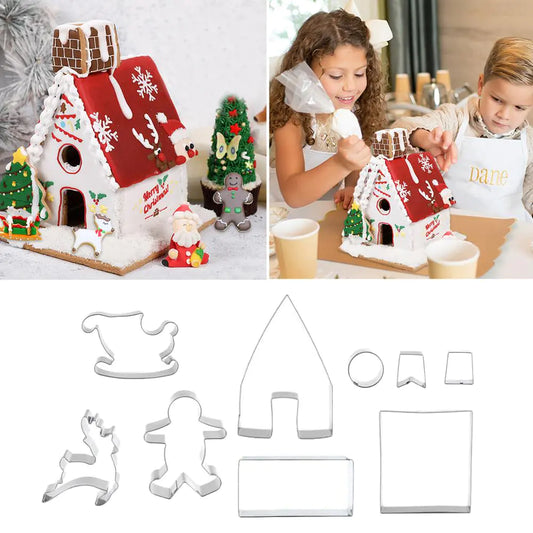 Stainless Steel Cookie Cutter Set for Christmas Baking