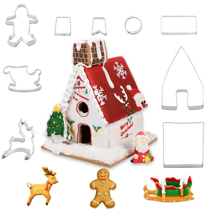 Stainless Steel Cookie Cutter Set for Christmas Baking