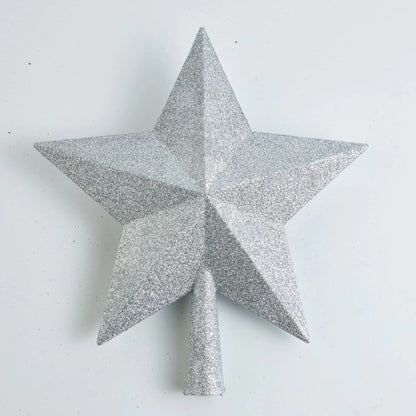 Christmas Tree Top Star - Plastic Decoration Set