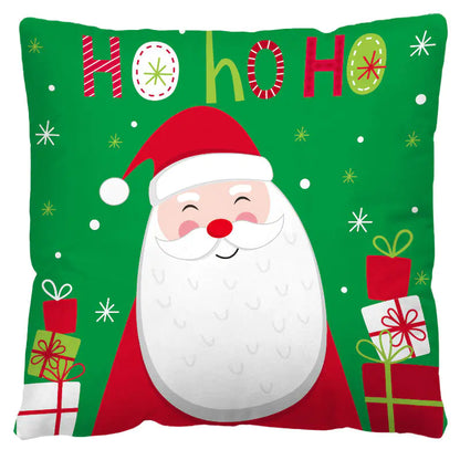 Red and Black Plaid Christmas Pillow Cover (Nordic Style)