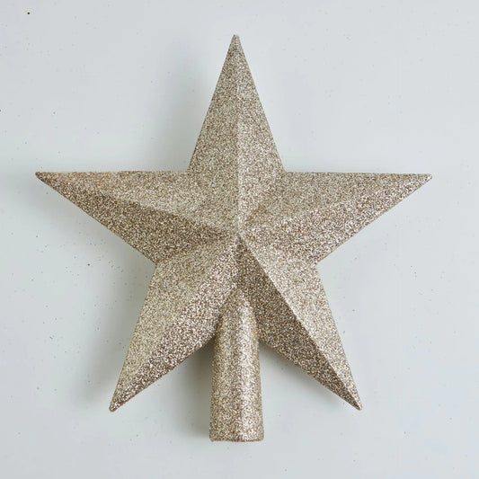 Christmas Tree Top Star - Plastic Decoration Set