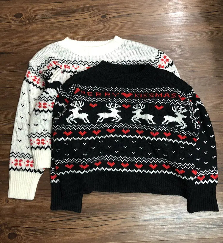 Knit Sweater, Christmas Sweater, Wool Sweater