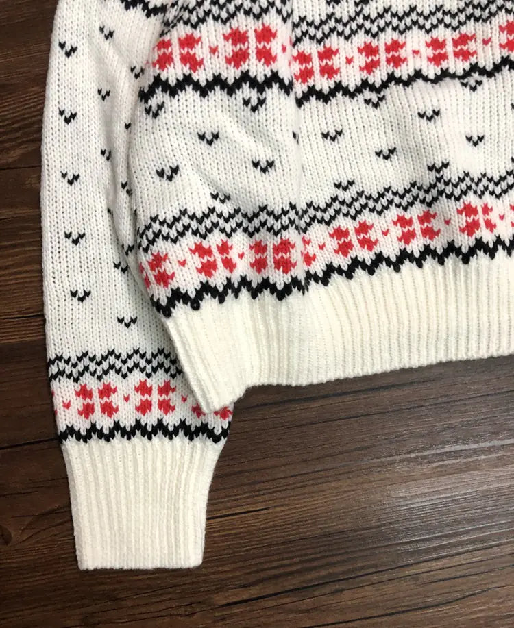 Knit Sweater, Christmas Sweater, Wool Sweater