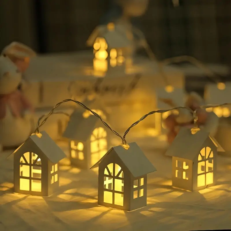 Nordic Christmas Decorative LED String Lights Set