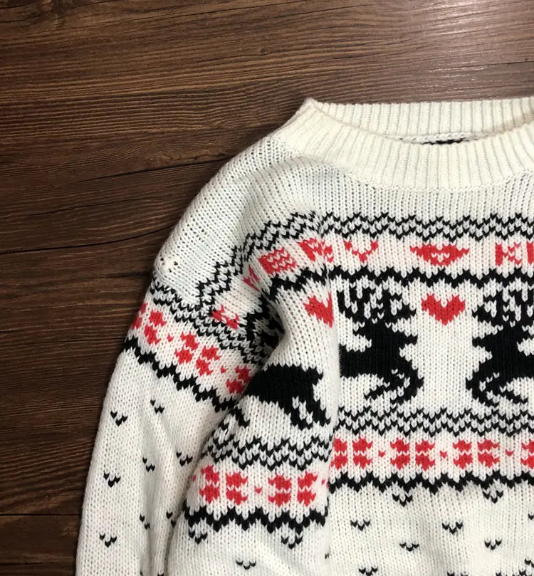 Knit Sweater, Christmas Sweater, Wool Sweater