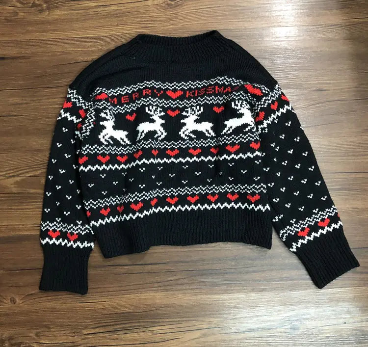 Knit Sweater, Christmas Sweater, Wool Sweater
