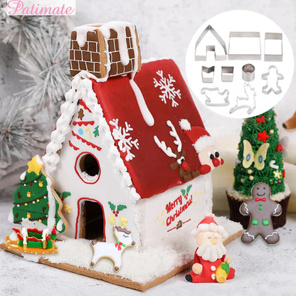 Stainless Steel Cookie Cutter Set for Christmas Baking